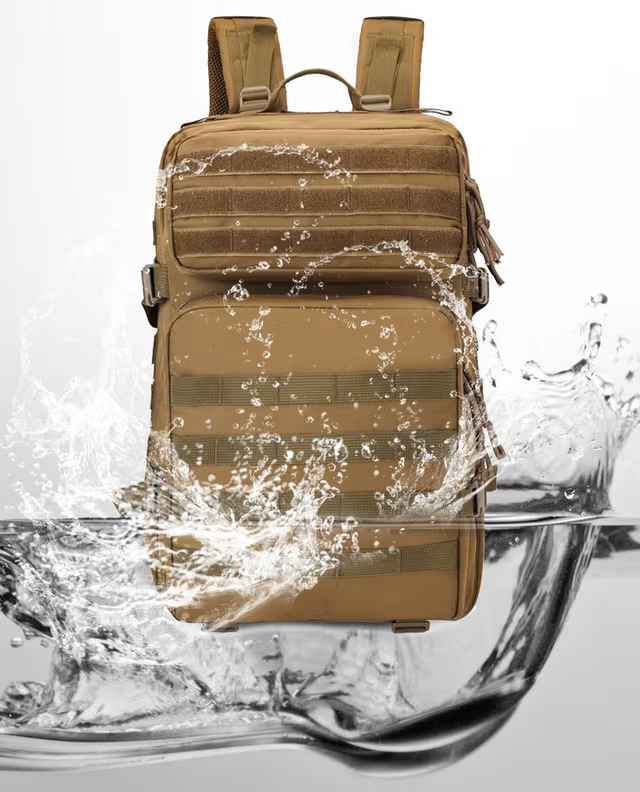 Sac à dos tactique 50L imperméable pour Randonnée , voyage, alpinisme,