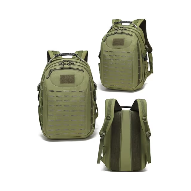 Sac à dos tactique USB pour camping, sac militaire 15,6 pouces