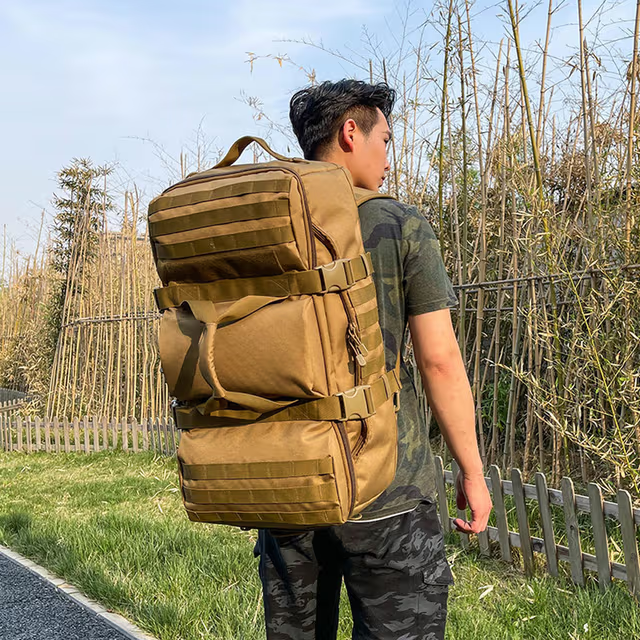 Sac à dos de randonnée tactique Convertible 75L SDM07