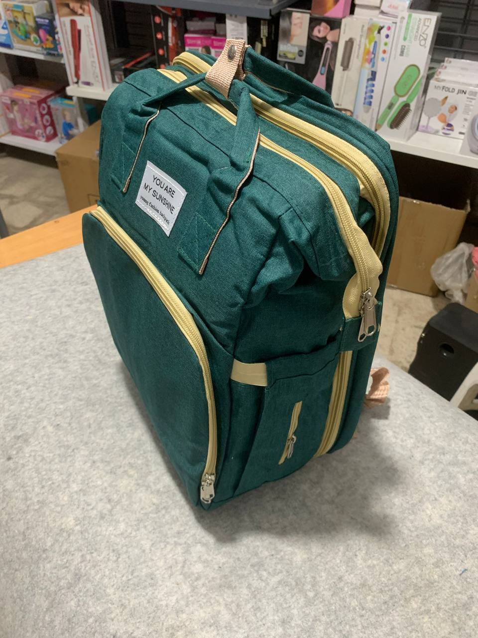Sac à dos et landau pour bébé pliable 3in1