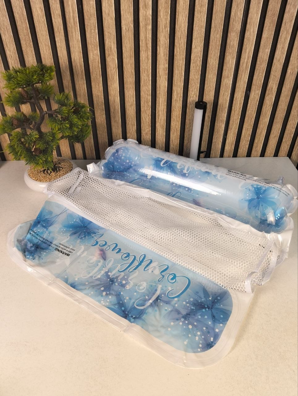 Hamac de Piscine Flottant Multifonction 4en1 Design Glitter, Confort Aquatique