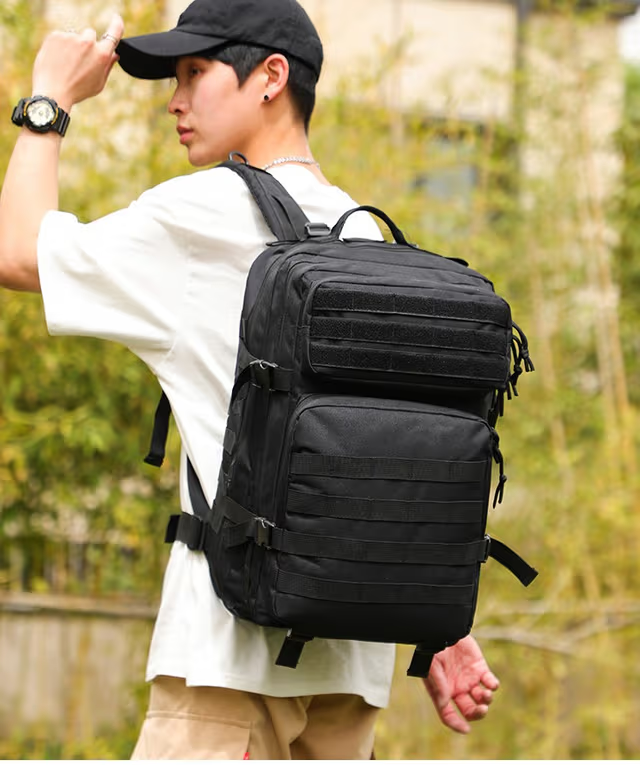 Sac à dos tactique 50L imperméable pour Randonnée , voyage, alpinisme,