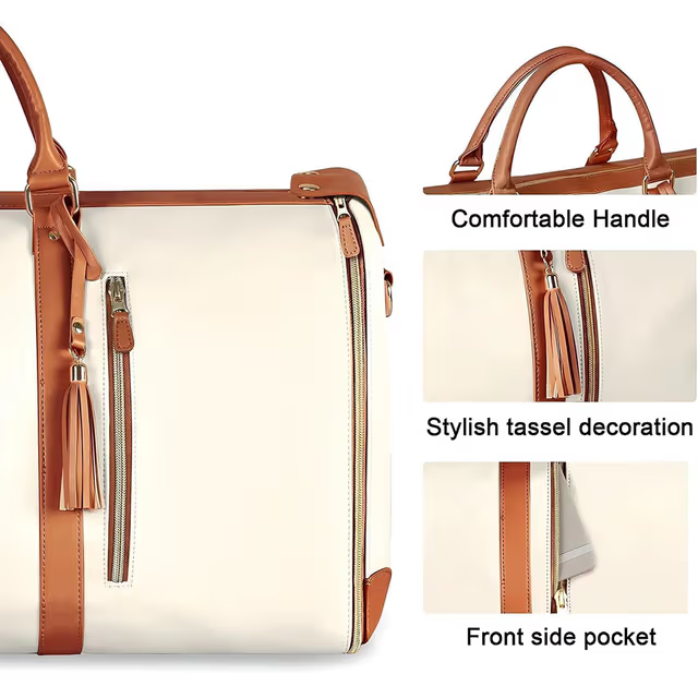 Sac de voyage tendance en PU Grand Capacité et Pliable