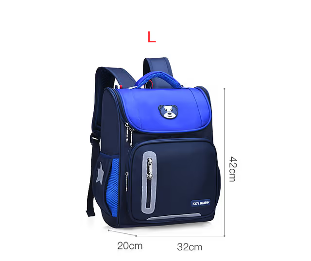 Sac à Dos orthopédique d'école primaire pour Enfant Garçon et Fille Étanche