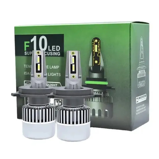 Kit Lampe de phare Canabus F10 H4 LED 6500K 60W - مصابيح إضاءة أمامية للسيارات