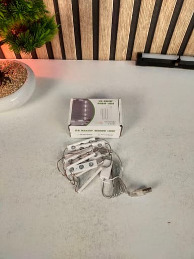 Kit d'Éclairage 10 LED pour Miroir de Maquillage Contrôle Tactile - أشرطة إضاءة مرآة الماكياج