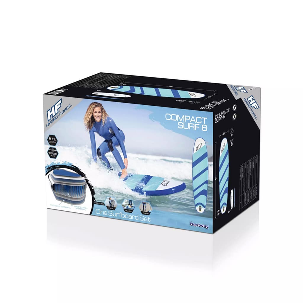 Planche De Surf Gonflable Avec Pompe À Main Hydro-Force Bestway 65336
