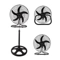 Ventilateur Multifonction 3en1 5 Lames Puissantes - مروحة التبريد وتدوير الهواء المتطورة 3 في 1