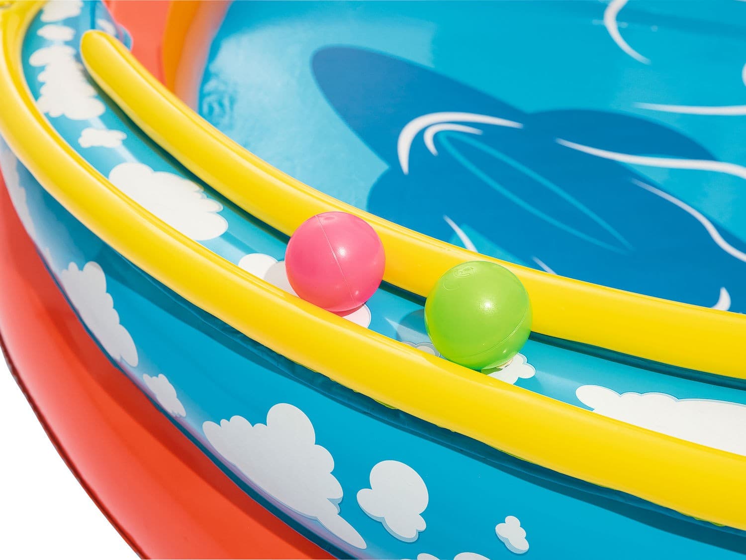 Air de Jeux Gonflable Bestway 53069 Lava Lagoon Toboggan Amovible et Fontaine à Eau - مركز الألعاب المائي المتكامل للأطفال