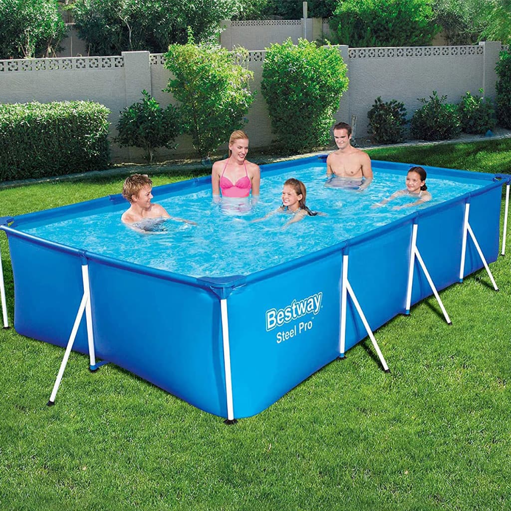 Steel Pro™ Piscine Rectangulaire 400 x 211 x 81cm Bestway